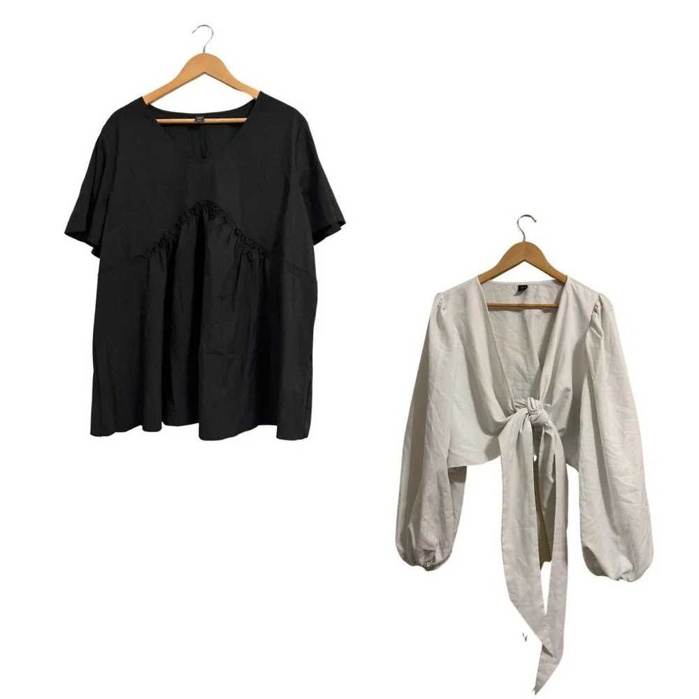 Shein Bundle of Two Blouses Size 3XL - Picture 1 of 8